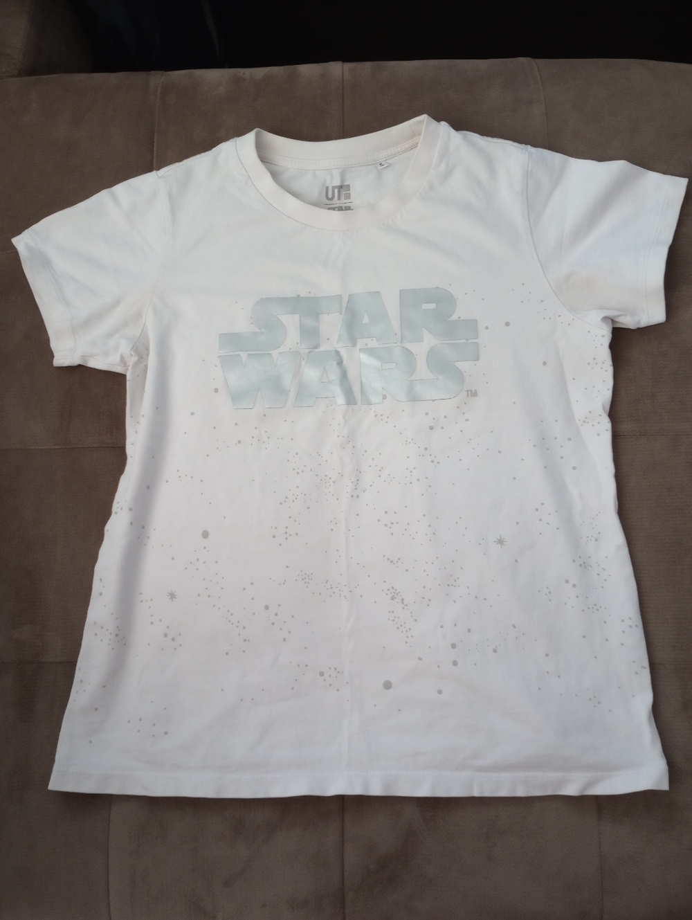 Adult - Uniqlo White Star Wars The Last Jedi T-shirt